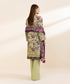 2 Piece - Printed Linen Suit